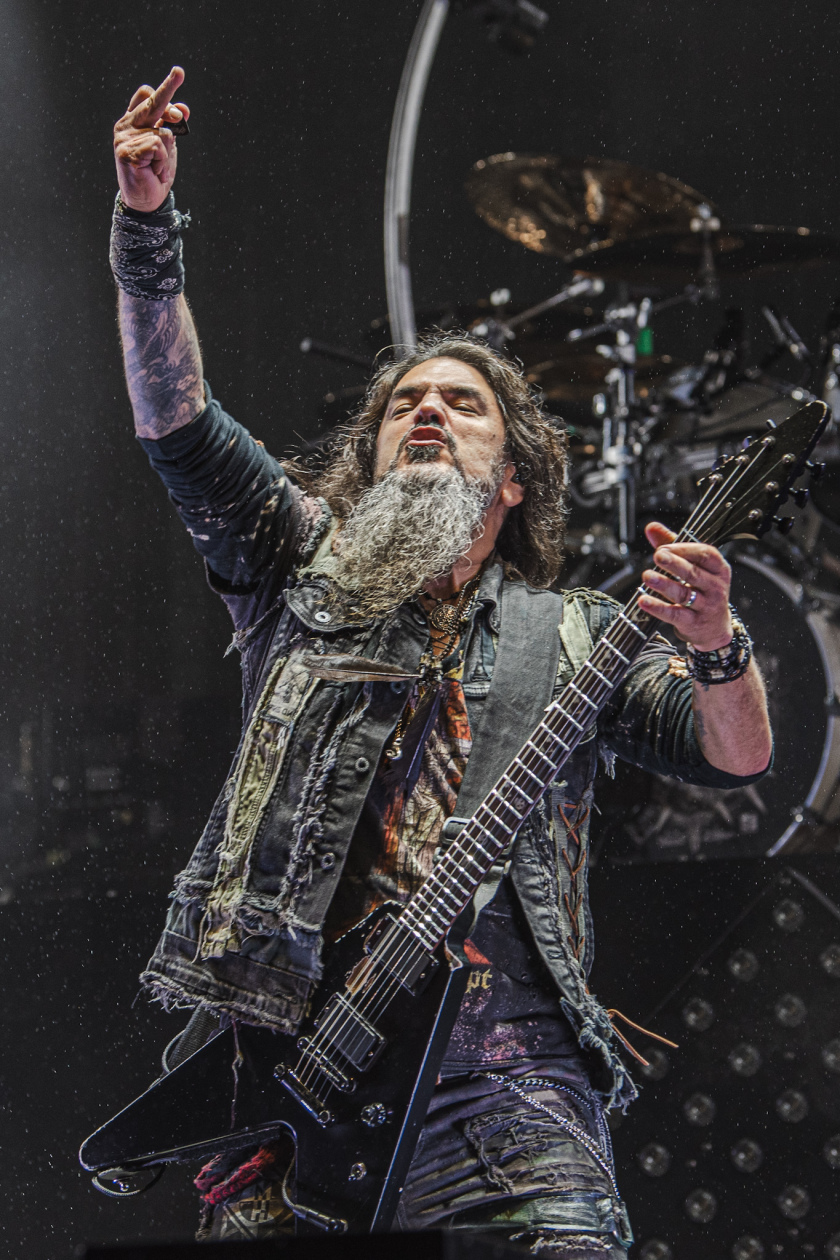 Galerie, Teil zwei: Und weiter gehts auf dem Acker mit Papa Roach, Dimmu Borgir, Fear Factory u.v.a.! – Machine Head.