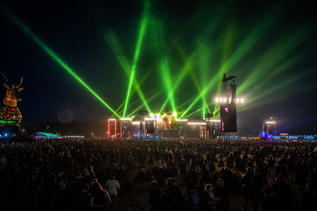 30 Jahre Metöööl: Sabaton, Airbourne, Opeth, Within Temptation,Hammerfall, Body Count, Anthrax u.v.a. feiern mit. – Das Infield am Freitag.