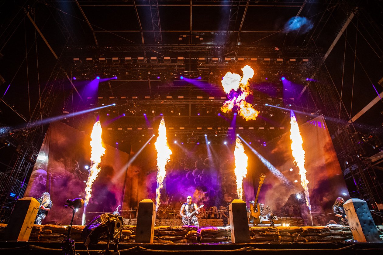 30 Jahre Metöööl: Sabaton, Airbourne, Opeth, Within Temptation,Hammerfall, Body Count, Anthrax u.v.a. feiern mit. – Sabaton.