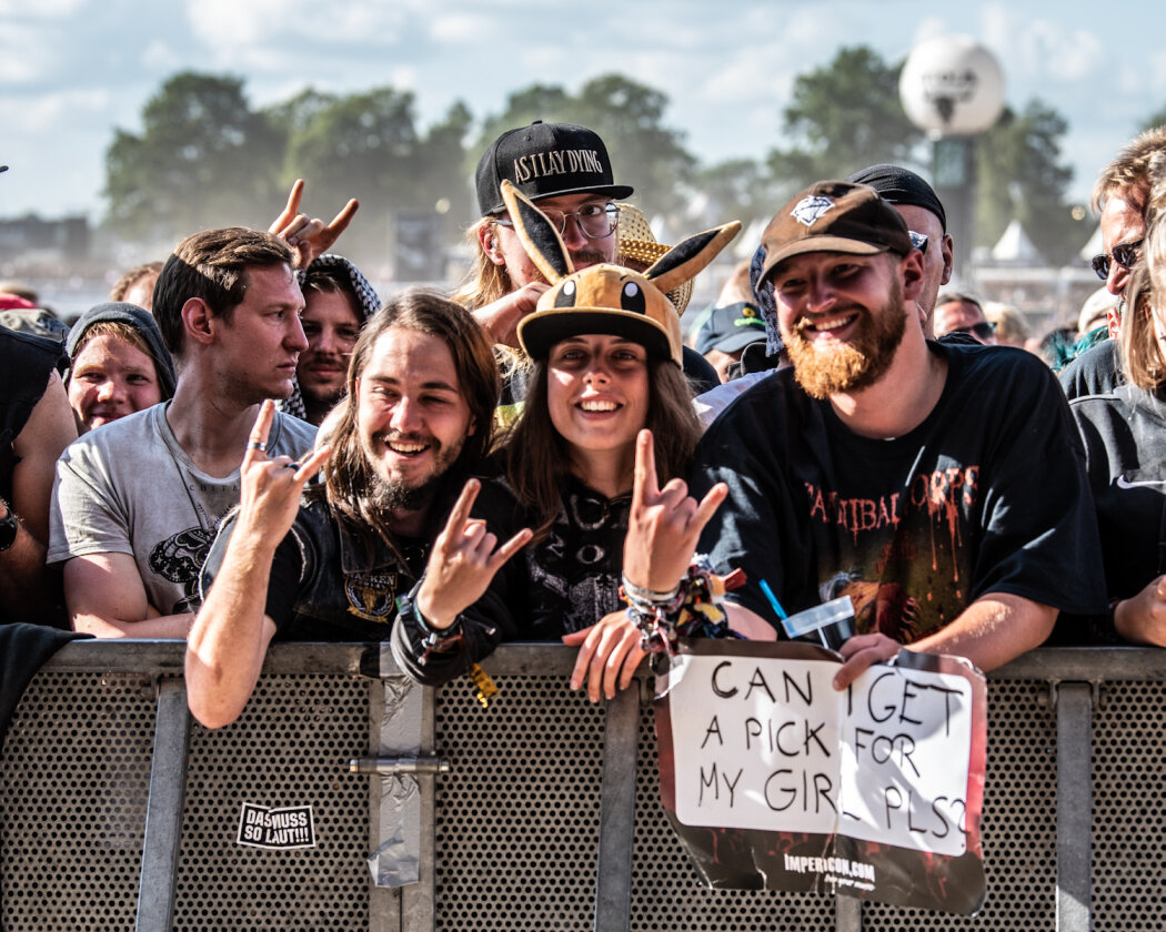 Keine Gnade auch am Wochenende: Slipknot, In Extremo, Clutch, Lacuna Coil, Behemoth live. – Bitte, bitte!