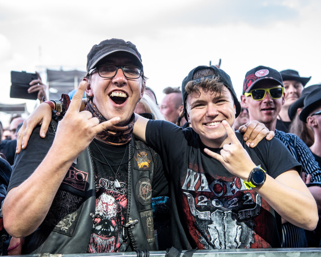 Keine Gnade auch am Wochenende: Slipknot, In Extremo, Clutch, Lacuna Coil, Behemoth live. – Vor der Louder Stage