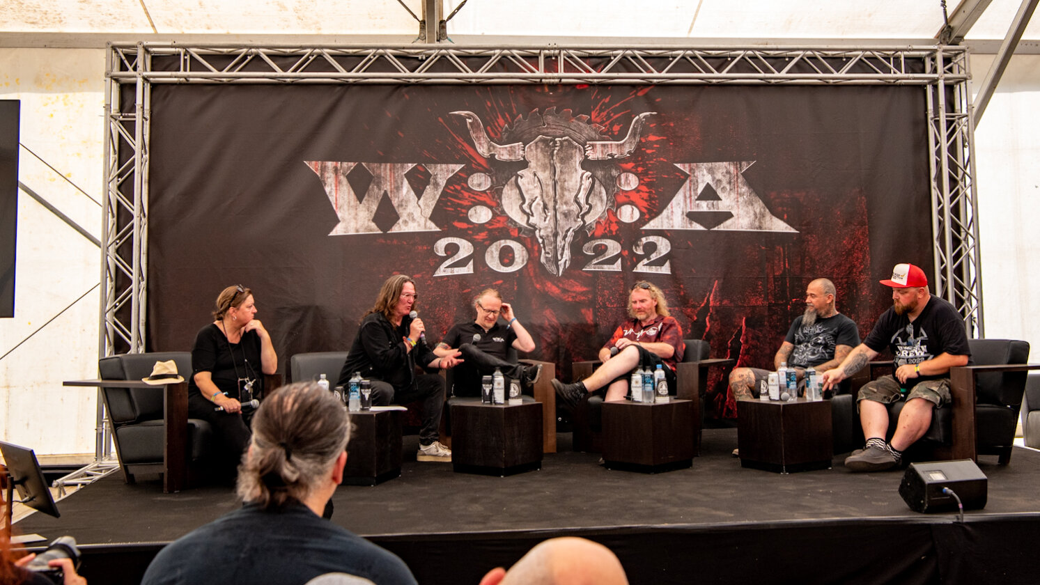 Die Spiele auf dem Holy Ground sind eröffnet: Judas Priest, GWAR u.v.a. beim Wacken Open Air. – ... Pressekonferenz.