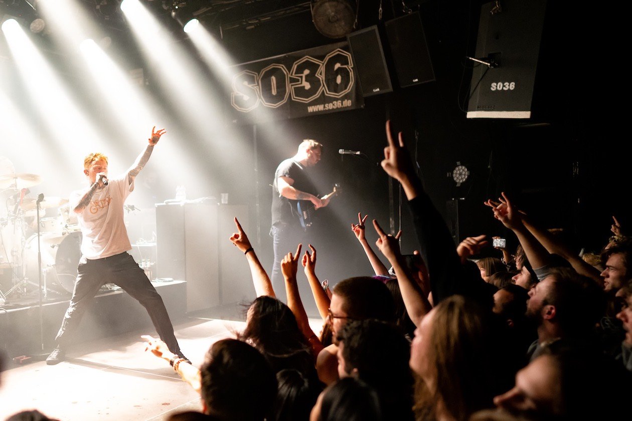 Vollgas in der Hauptstadt. – Frank Carter.