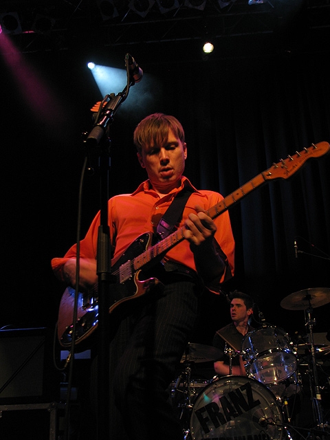 Erste Songs von "Tonight: Franz Ferdinand" in Berlin. – Alex Kapranos.