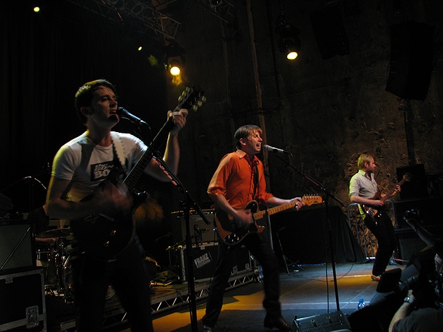 Erste Songs von "Tonight: Franz Ferdinand" in Berlin. – Alle zusammen.