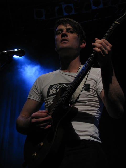 Erste Songs von "Tonight: Franz Ferdinand" in Berlin. – Nick McCarthy.