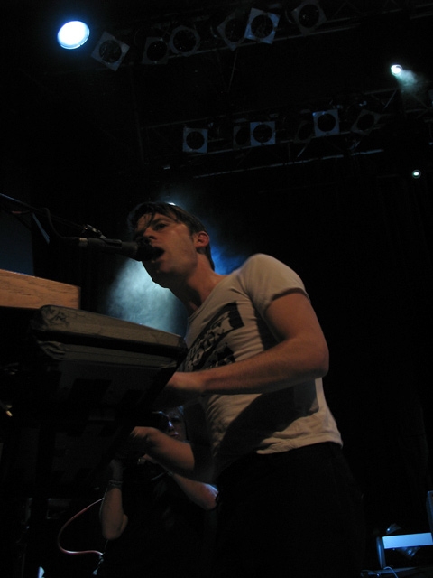 Erste Songs von "Tonight: Franz Ferdinand" in Berlin. – Nick McCarthy.