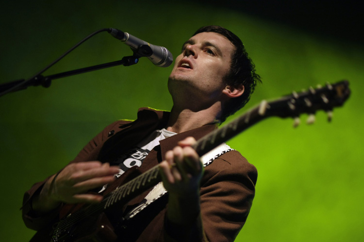 Schottenrock in Köln: Franz Ferdinand im Palladium. – und Nick McCarthy an den Gitarren...