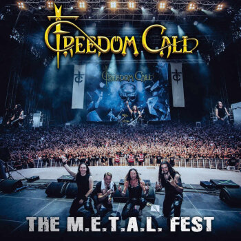 Freedom Call - The M.E.T.A.L. Fest Artwork