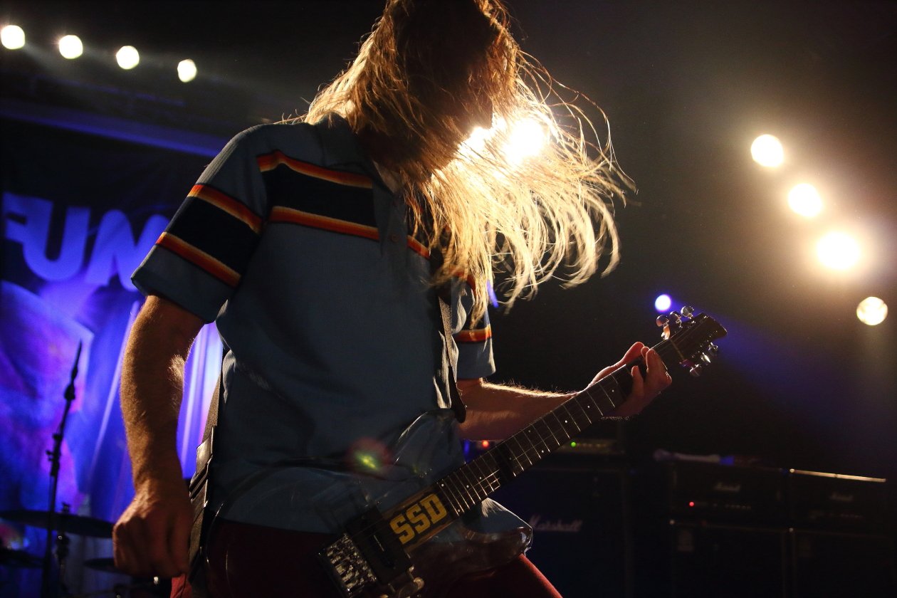 Mit Fuzz-Wah und dem Boogie Van durch Kreuzberg. – Fu Manchu.