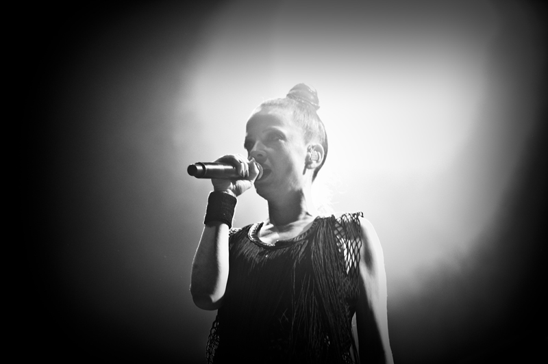 Garbage – Shirly und Co. spielten spät nachts. – Shirley Manson.