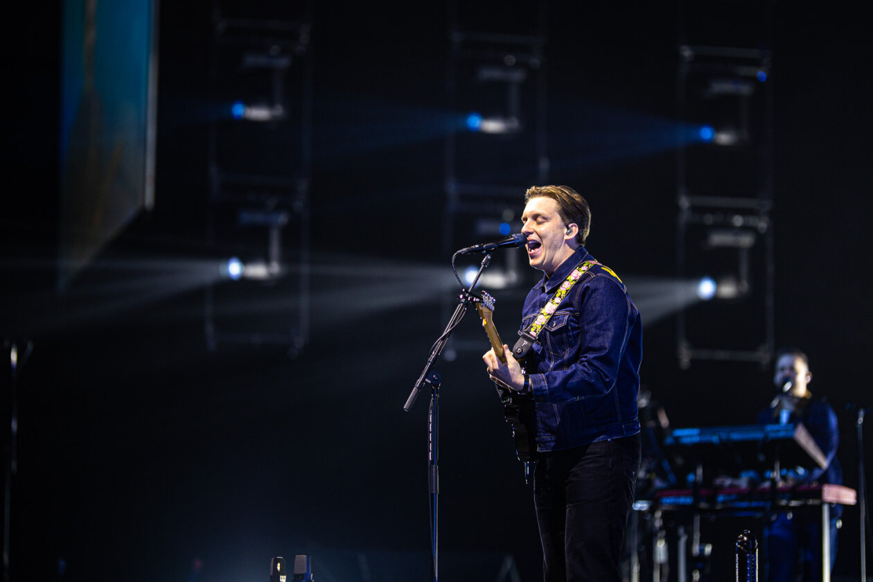 Der englische Folk-Pop-Rocker on tour mit seinem aktuellen Album "Gold Rush Kid". – George Ezra.