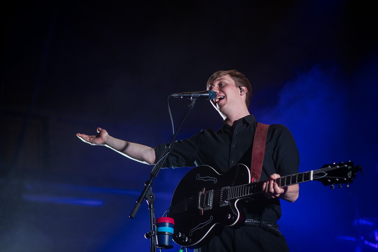 Mit "Staying At Tamara's" on tour. – George Ezra.