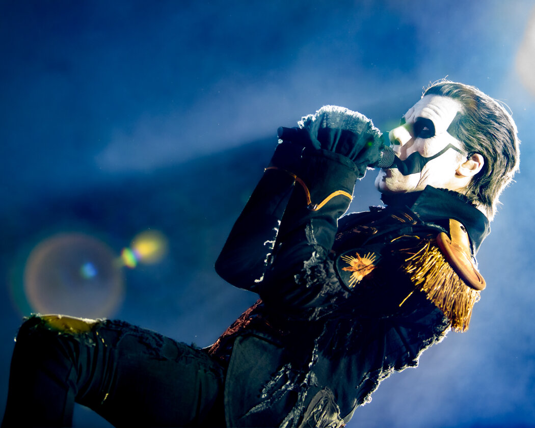Mastermind Tobias Forge auf Tour mit "Phantomime". – Ghost.