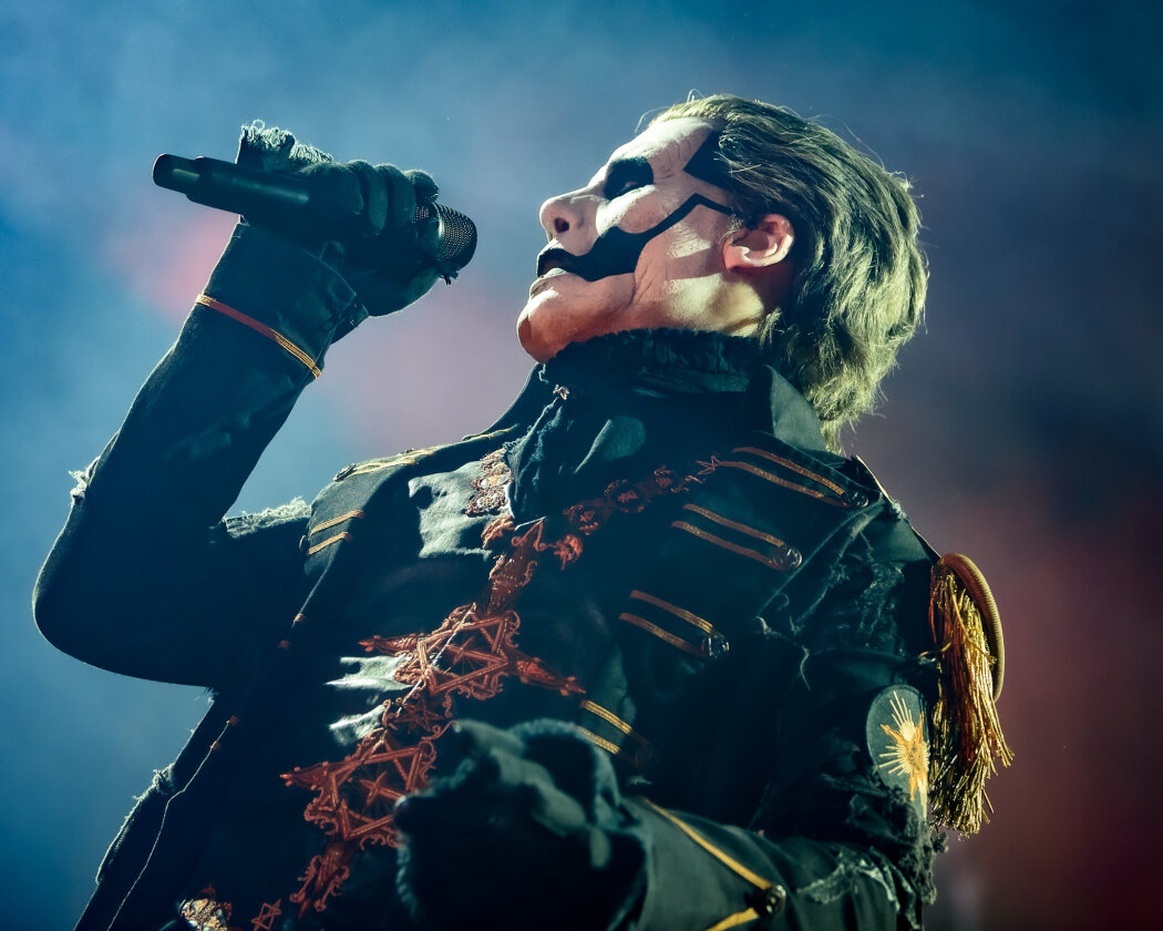 Mastermind Tobias Forge auf Tour mit "Phantomime". – Ghost.