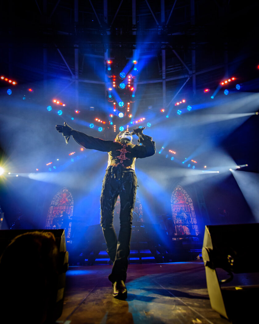Mastermind Tobias Forge auf Tour mit "Phantomime". – Ghost.