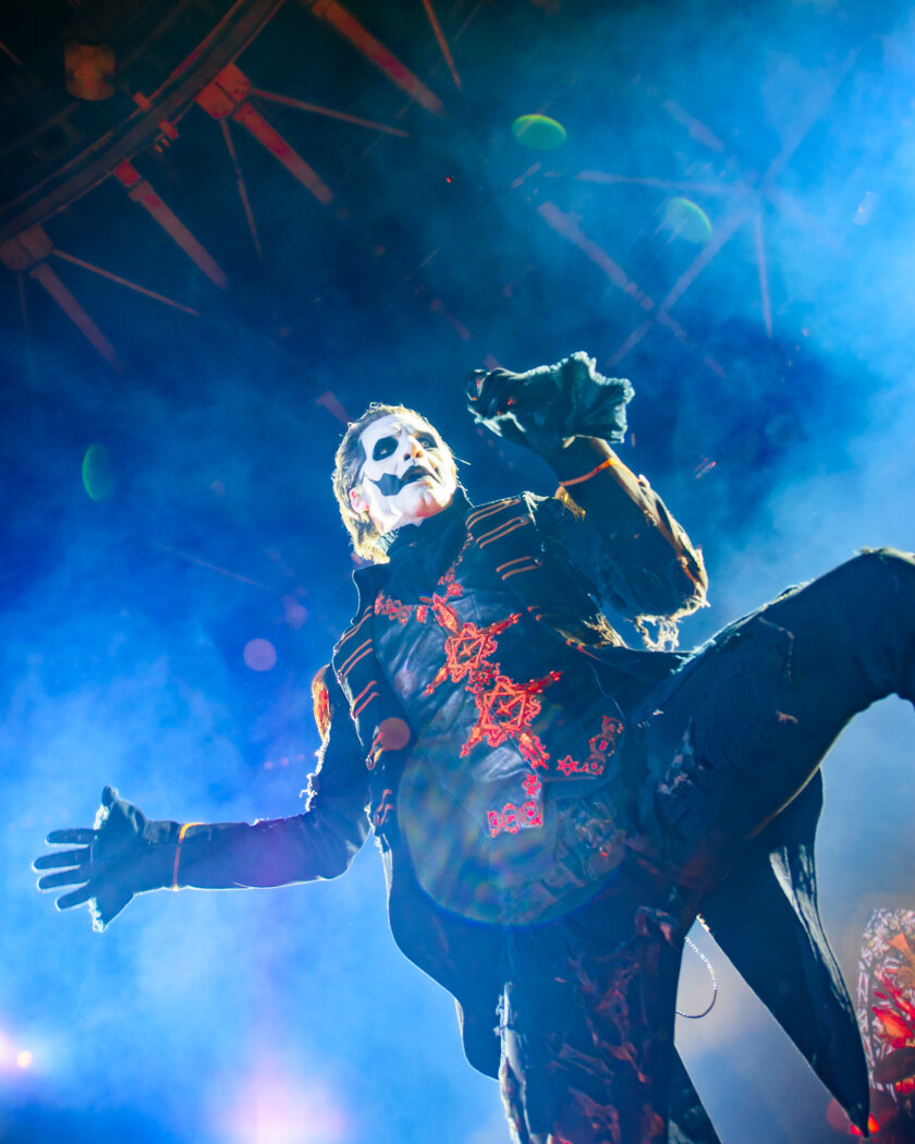 Mastermind Tobias Forge auf Tour mit "Phantomime". – Ghost.