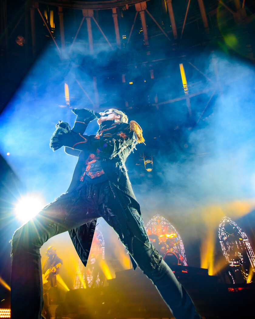 Mastermind Tobias Forge auf Tour mit "Phantomime". – Ghost.