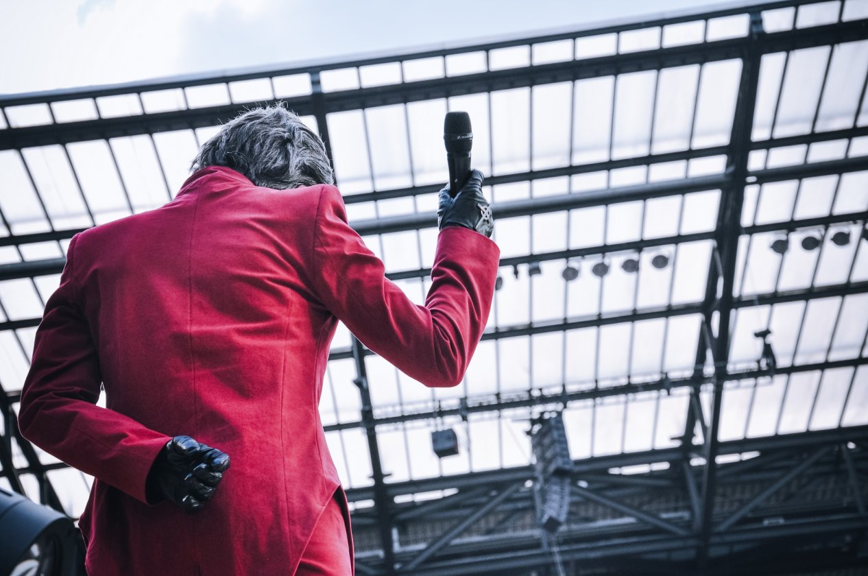 Stadion-Rock können sie: Ghost als Metallica-Support-Act. – Ghost.