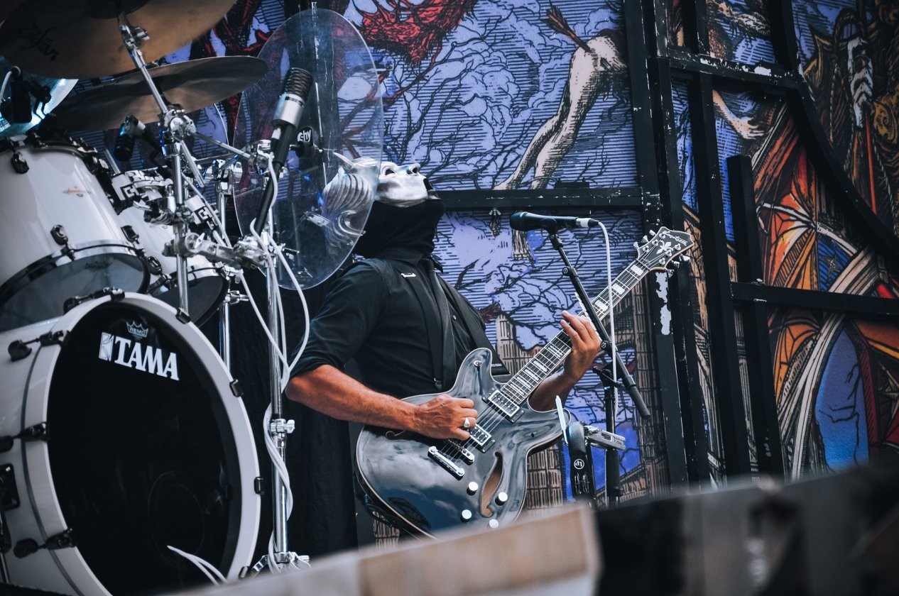 Stadion-Rock können sie: Ghost als Metallica-Support-Act. – Ghoul.