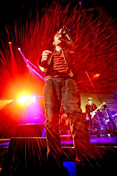 Gorillaz – Damon Albarn und seine Comic-Truppe in Berlin. – Damon Albarn.