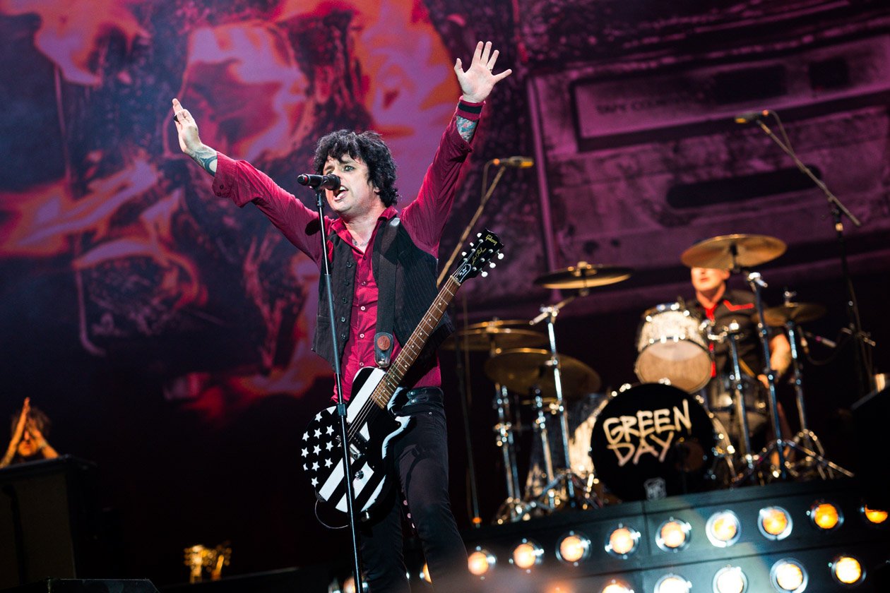 Großes Besteck: Der Freitags-Headliner in Scheeßel. – Green Day.