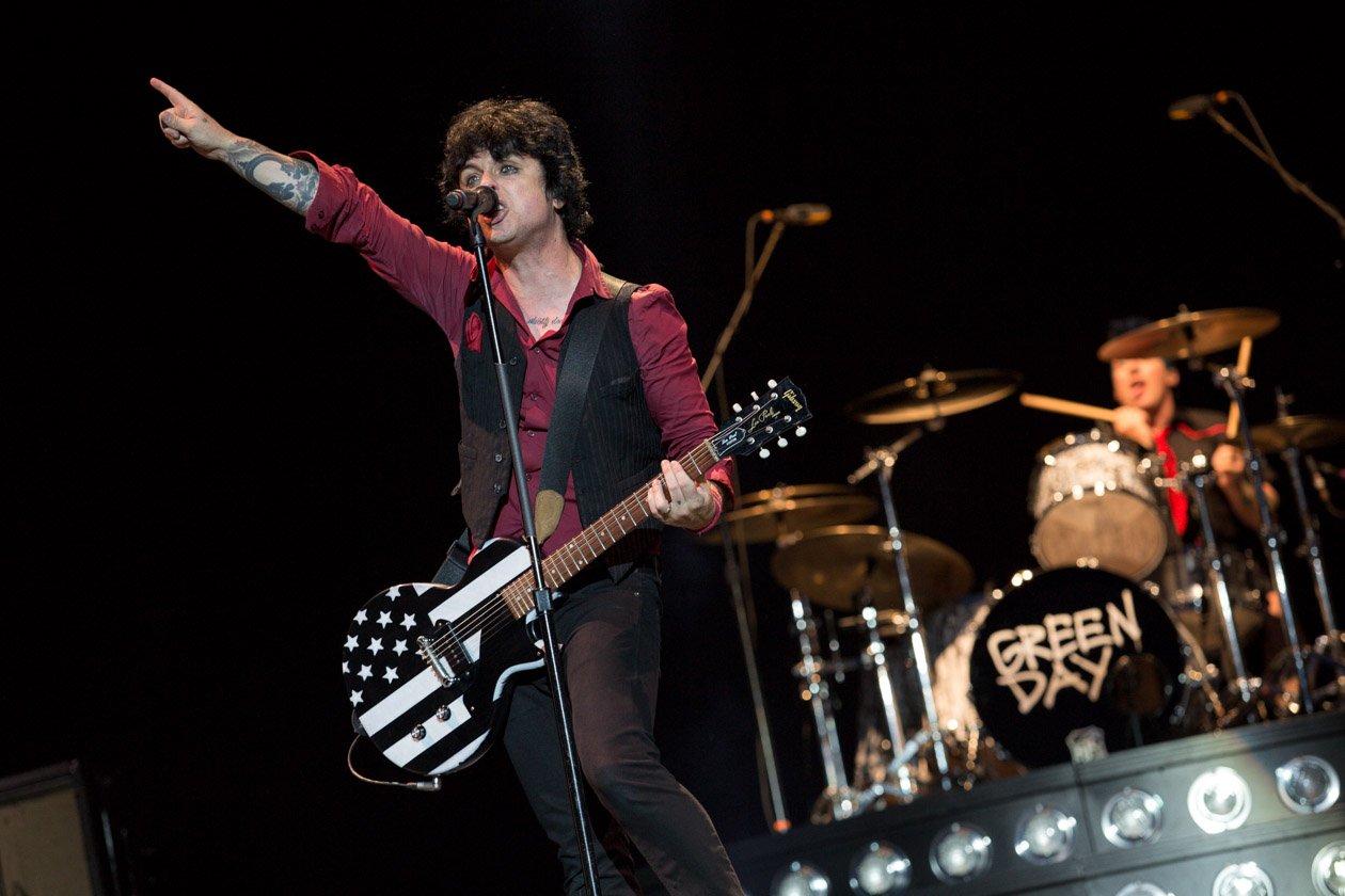 Großes Besteck: Der Freitags-Headliner in Scheeßel. – Green Day first!