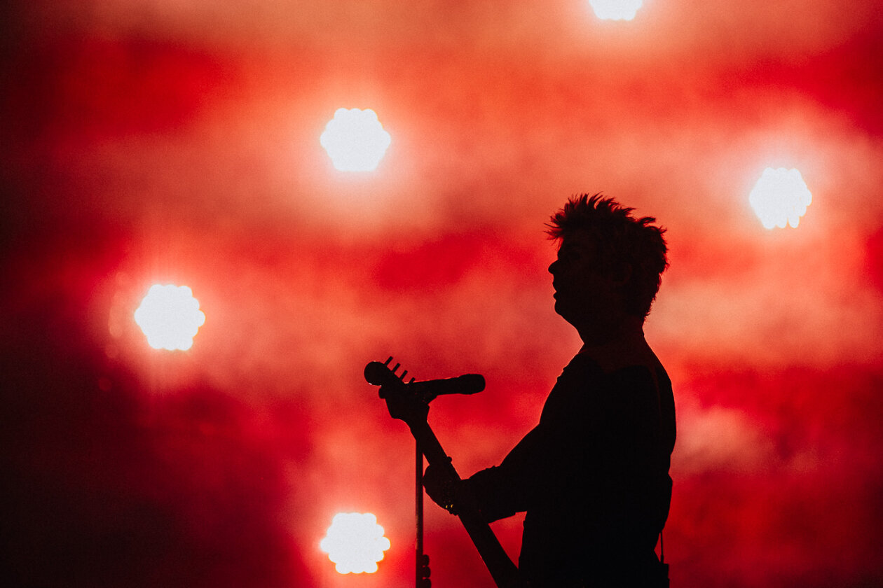 Headliner am Samstag: Wenn sich Billie Armstrong und Band ankündigen, ist es vor der Hauptbühne brechend voll. – Green Day.