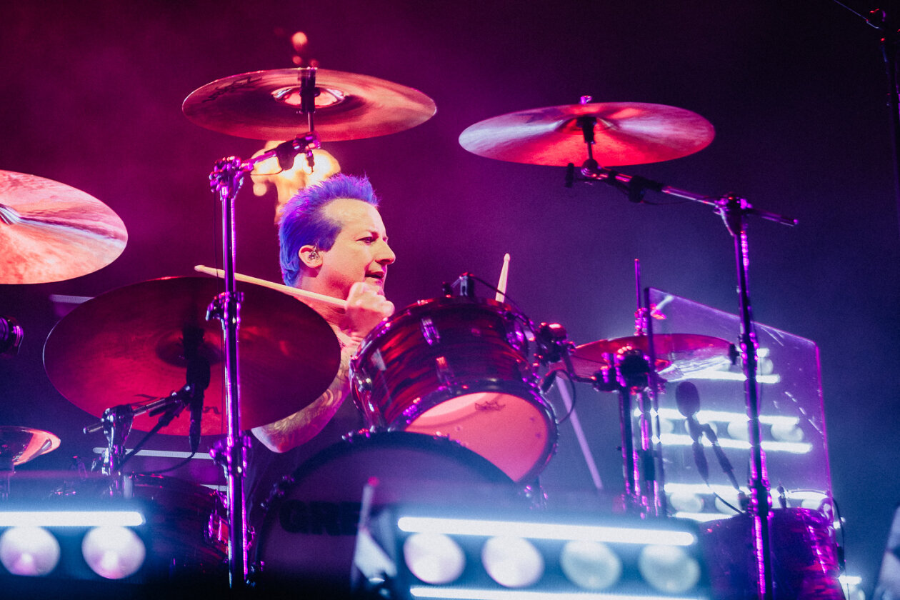 Green Day – Headliner am Samstag: Wenn sich Billie Armstrong und Band ankündigen, ist es vor der Hauptbühne brechend voll. – Tré Cool.