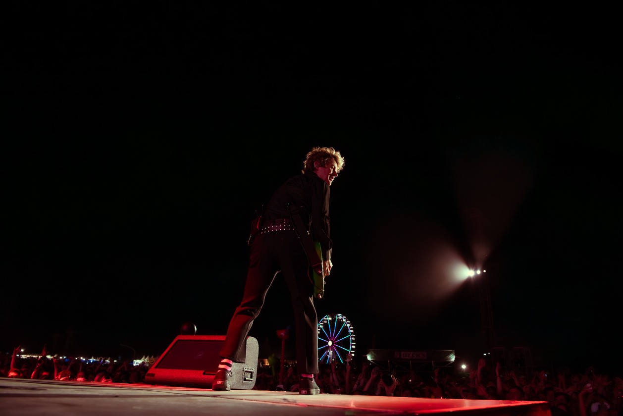 Green Day – Die Amerikaner legten einen spektakulären Auftritt hin, und Bierstände bekamen richtig Arbeit. – Southside!