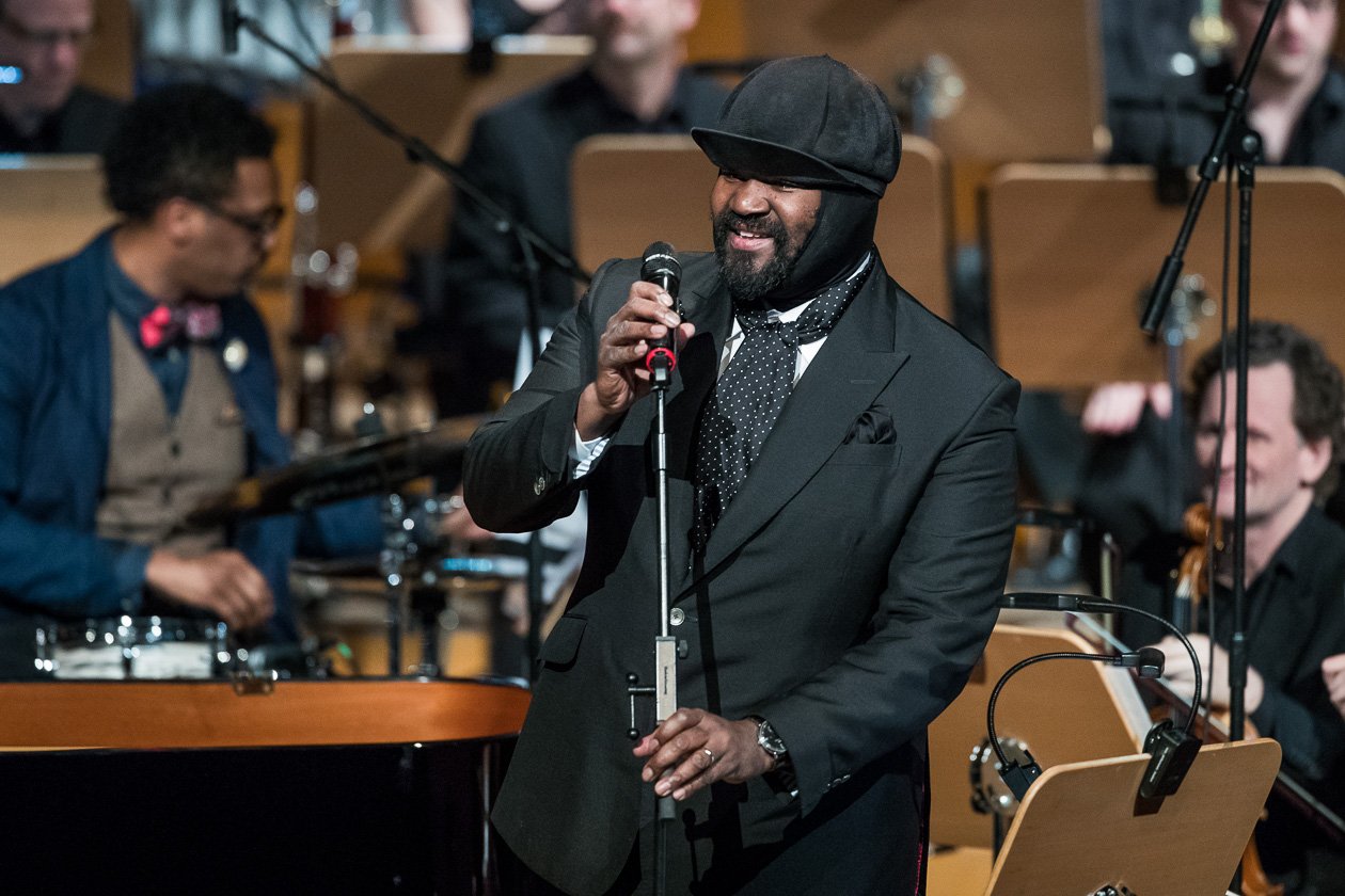 Der Grammy-Gewinner sorgte für große Begeisterung. – Gregory Porter.