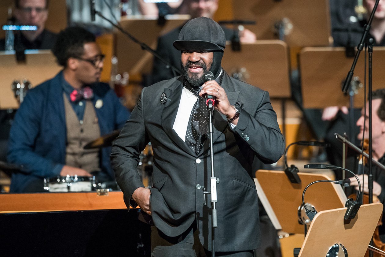 Der Grammy-Gewinner sorgte für große Begeisterung. – Gregory Porter.