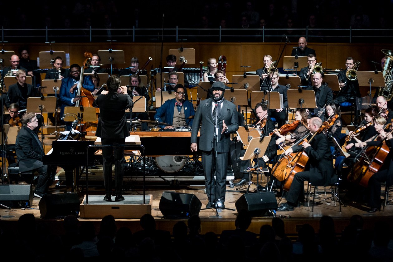 Der Grammy-Gewinner sorgte für große Begeisterung. – Gregory Porter.