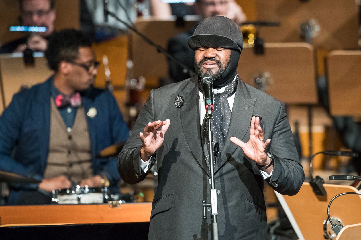 Der Grammy-Gewinner sorgte für große Begeisterung. – Gregory Porter.