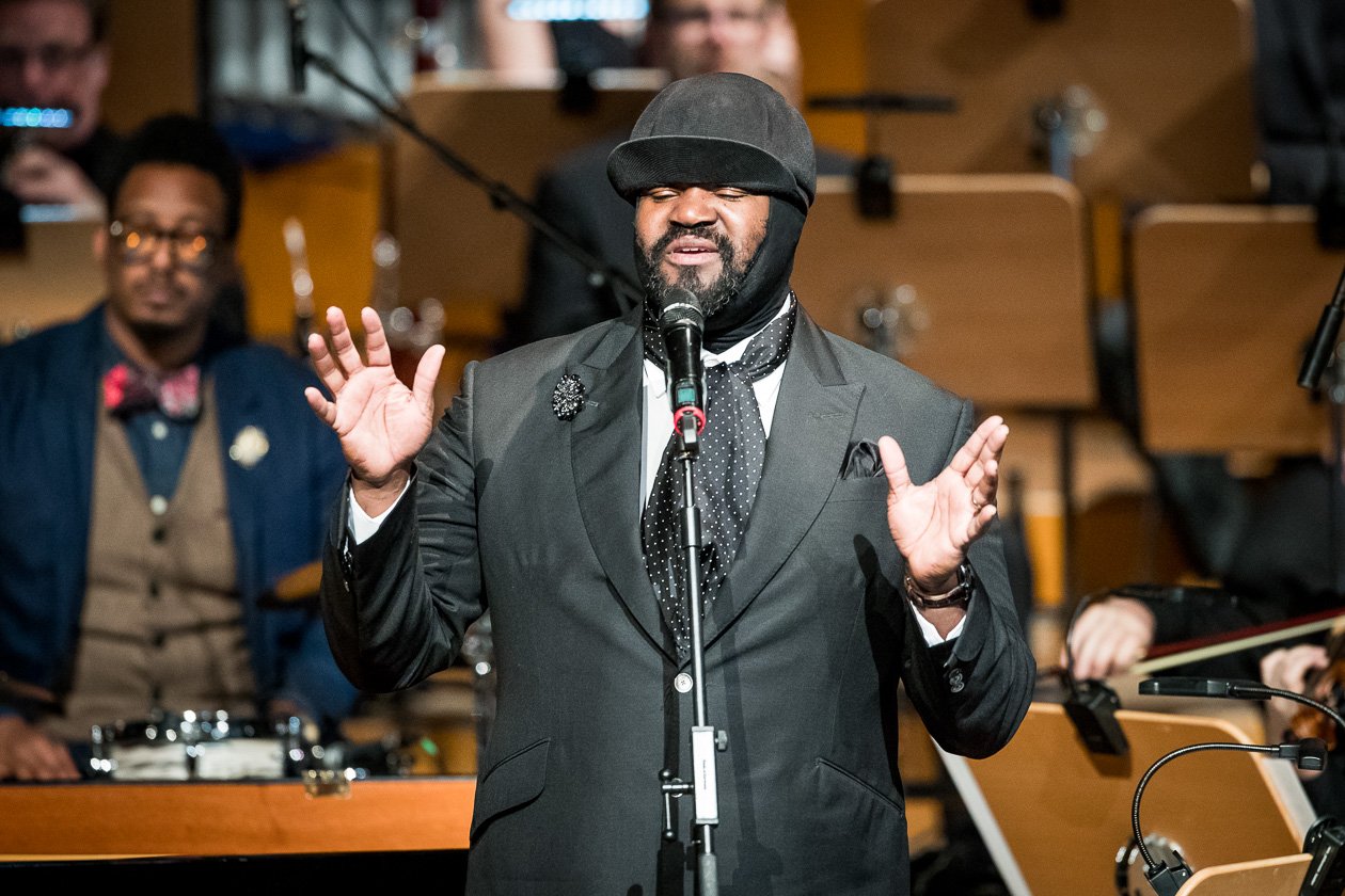 Der Grammy-Gewinner sorgte für große Begeisterung. – Gregory Porter.