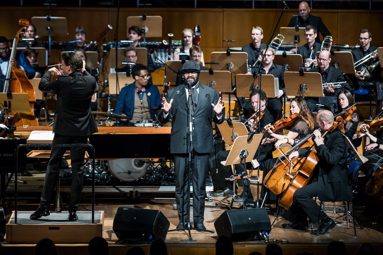 Der Grammy-Gewinner sorgte für große Begeisterung. – Gregory Porter.