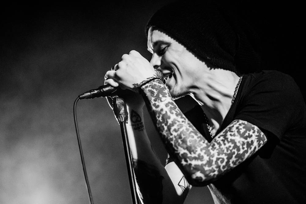 HIM spielen im April 2013 eine nette, dunkle Clubshow im Kölner Gloria – HIM.