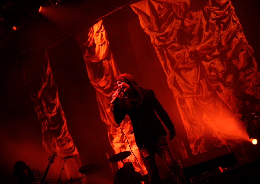 HIM – Ville Vallo auf der RAR-Bühne. – 