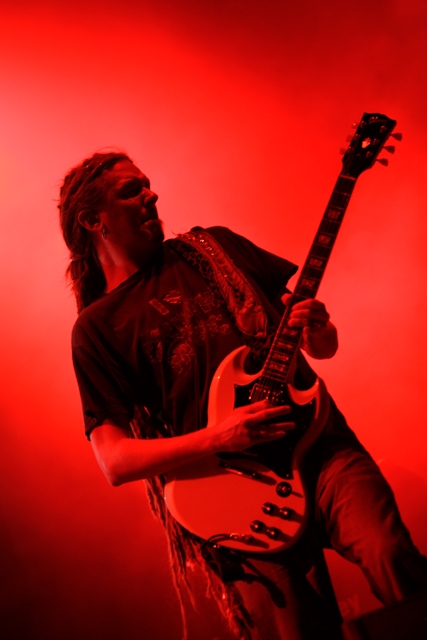 HIM – Ville Vallo auf der RAR-Bühne. – 