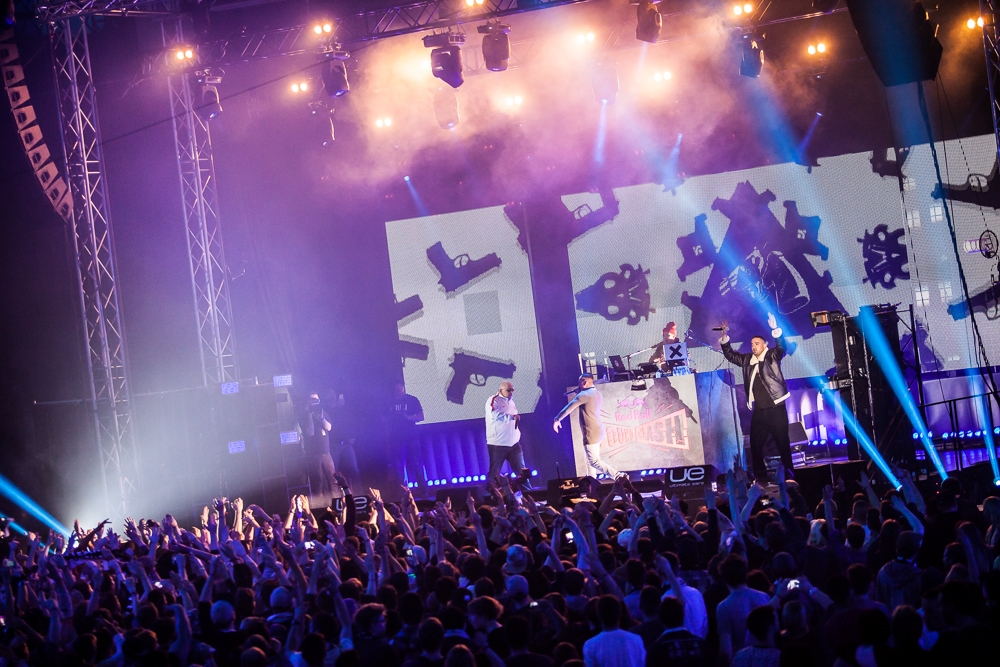 Haftbefehl – Das ultimative Hip Hop-Battle. Der Gegner: Sido. – On stage.