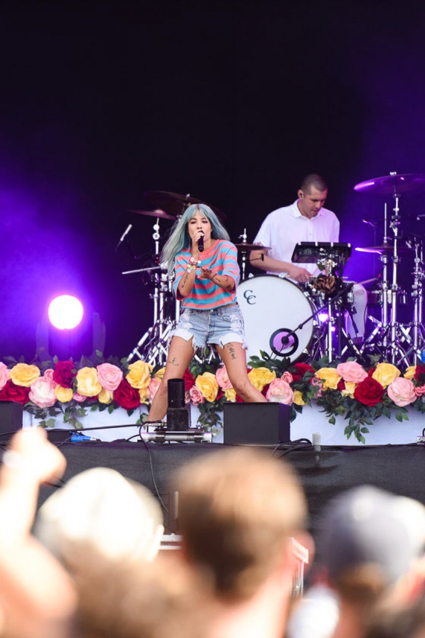 Der US-Shootingstar im Süden Deutschlands. – Halsey.