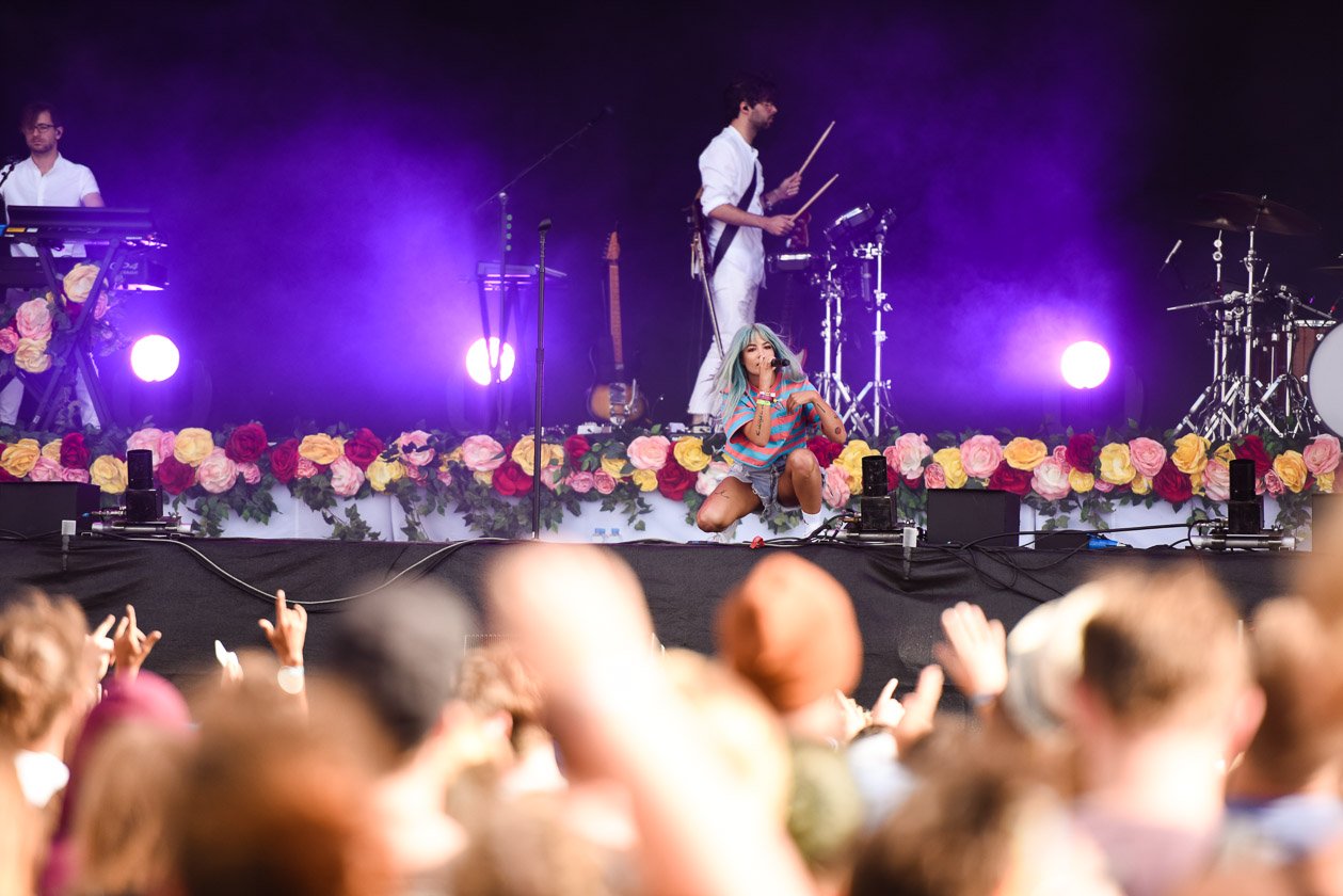 Der US-Shootingstar im Süden Deutschlands. – Halsey.