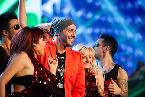 Hamed Anousheh – Unter den letzten 16 Kandidaten der 9. Staffel. – DSDS 2012 - 1. Live-Show.