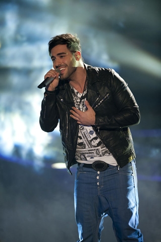 Hamed Anousheh – Unter den letzten 16 Kandidaten der 9. Staffel. – DSDS 2012 - 2. Live-Show.