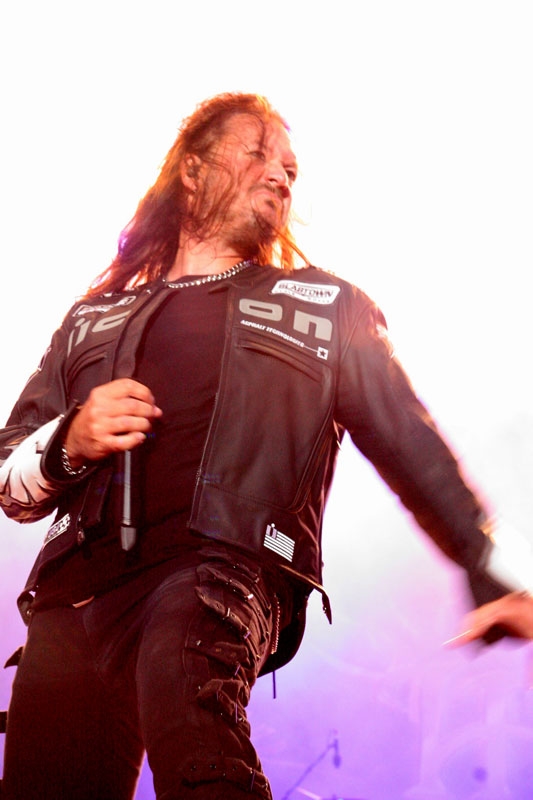 Hammerfall – Die Schweden nehmen diese Mal die Headlinerposition ein. – Joacim Cans