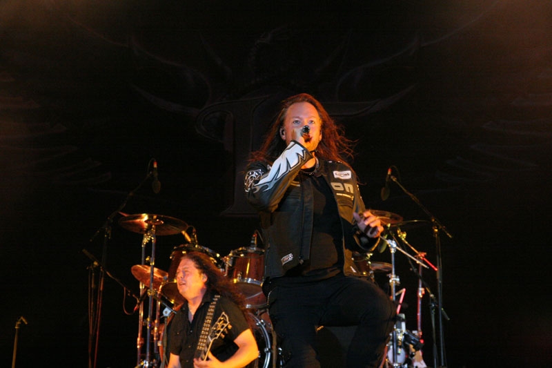 Hammerfall – Die Schweden nehmen diese Mal die Headlinerposition ein. – Joacim Cans