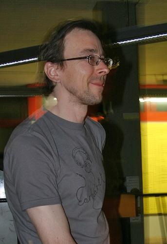 Lesung und DJing. Hans Nieswandt an der Friedrich Hecker Universität Konstanz – 