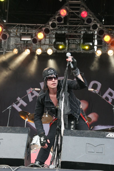 Hardcore Superstar – Brachten als einzige Band den Glam auf's Festival. – 