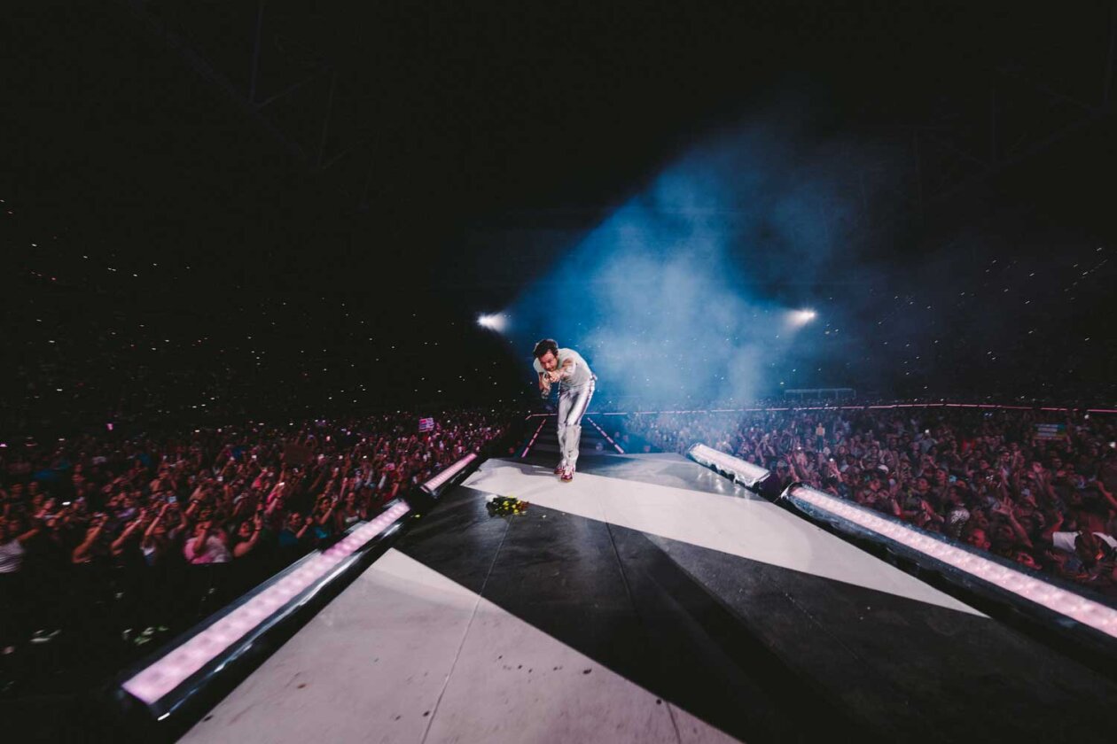 Der "As It Was"-Sänger begeistert 60.000 junge Fans. – Harry Styles.