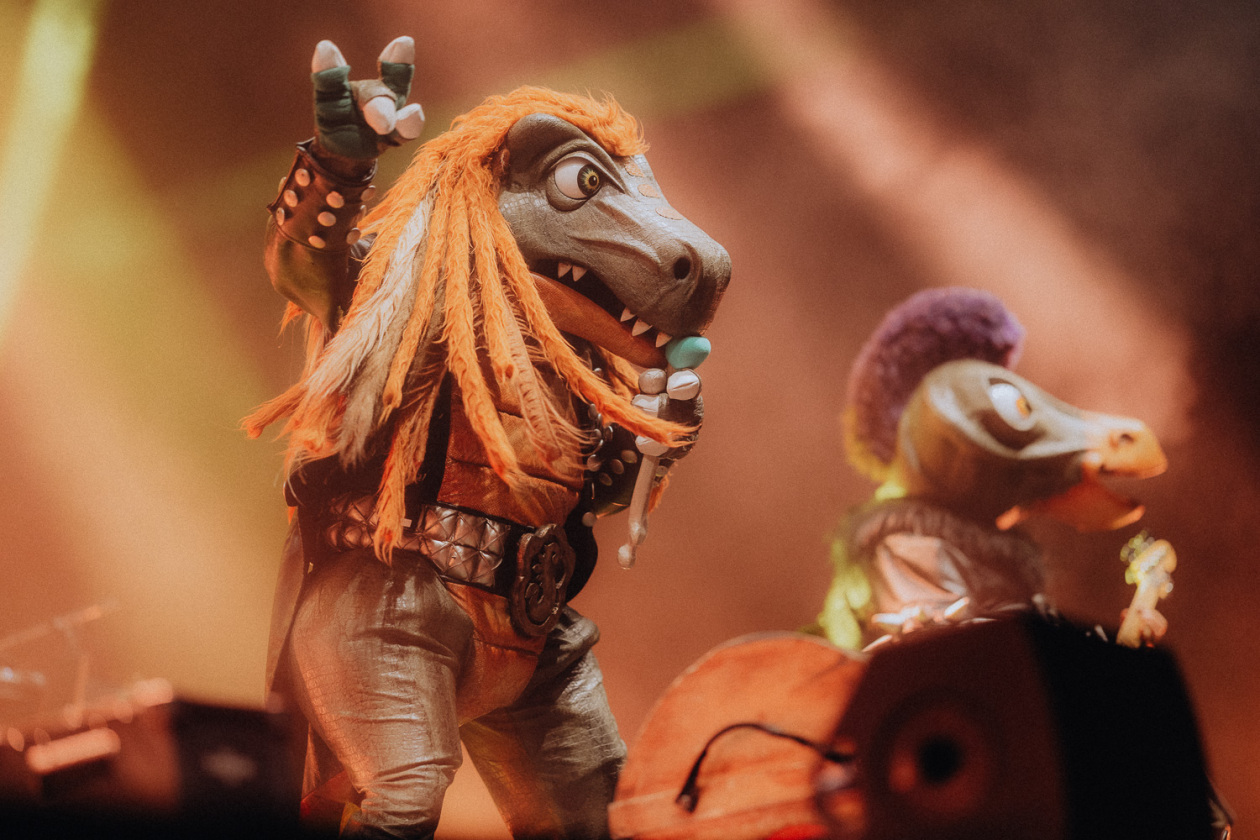 Auf  "Pommesgabel Reload" Tour. – Heavysaurus.
